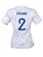 Billige Frankrike Benjamin Pavard #2 Bortedrakt Dame VM 2022 Kortermet